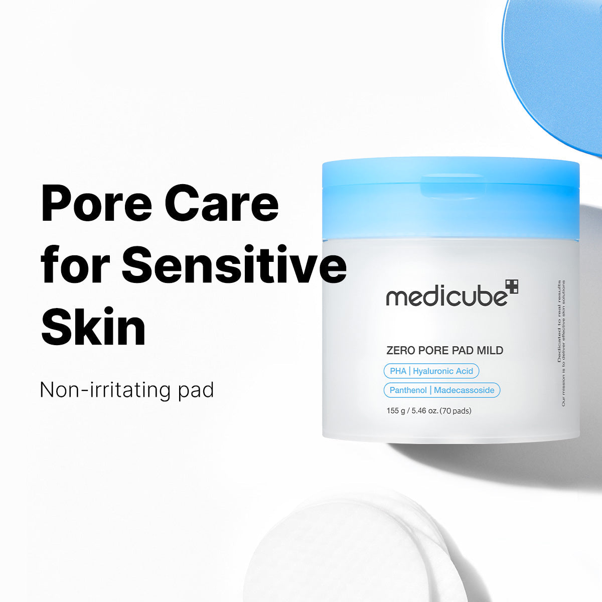 Medicube Zero Pore Pad Mild 70Pcs