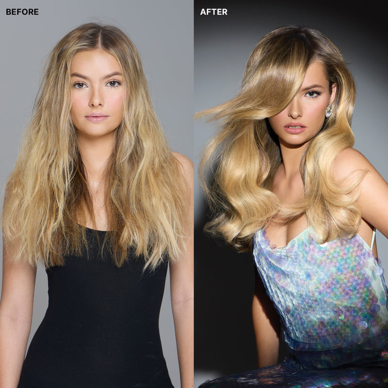 Color Wow Money Laundering Shampoo — before and after