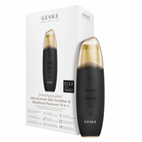 GESKE MicroCurrent Skin Scrubber and Blackhead Remover 9-in-1 Grey